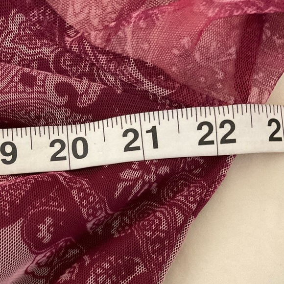 Candolite.  Elegant Long Sleeve Purple Dress - Picture 5 of 9